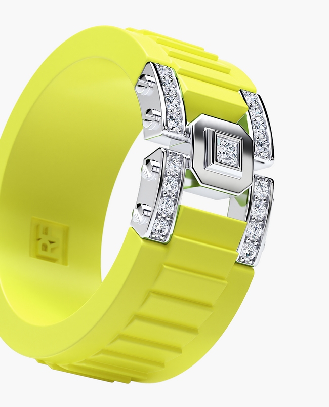 14K Yellow Solid Gold Large Mens Diamond Princess Cut Ring 2.50 Ctw –  Avianne Jewelers
